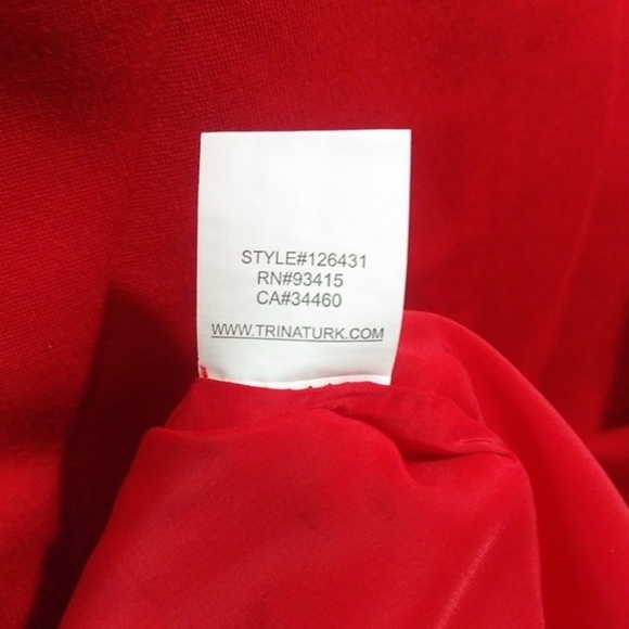 Euc size 4 trina turk derain colorblock dress - Picture 2 of 4